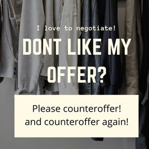 If you don’t make an offer, I can’t say yes!!!